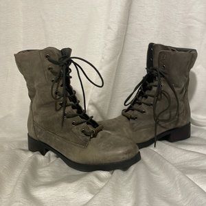 ALDO Army Green Booties